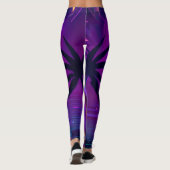 Synthwave Pharaoh Leggings (Rückseite)