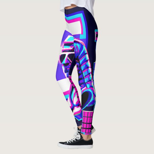 Synthwave Pharaoh Leggings (Links)