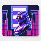 Synthwave Pharaoh Mousepad (Vorne)