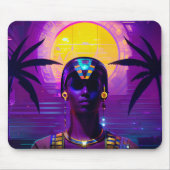 Synthwave Pharaoh Mousepad (Vorne)