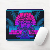 Synthwave Pharaoh Mousepad (Mit Mouse)