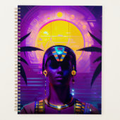 Synthwave Pharaoh Planer (Vorderseite)