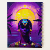 Synthwave Pharaoh Planer (Rückseite)