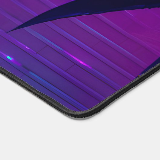 Synthwave Pharaoh Schreibtischunterlage (Ecke)