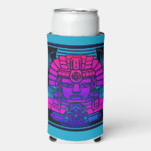 Synthwave Pharaoh Selters Dosenkühler (Seltzer Vorderseite)