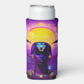 Synthwave Pharaoh Selters Dosenkühler (Seltzer Vorderseite)