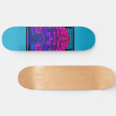 Synthwave Pharaoh Skateboard (Horizontal)