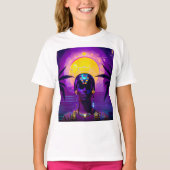 Synthwave Pharaoh T-Shirt (Vorderseite)