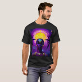 Synthwave Pharaoh T-Shirt (Vorne ganz)