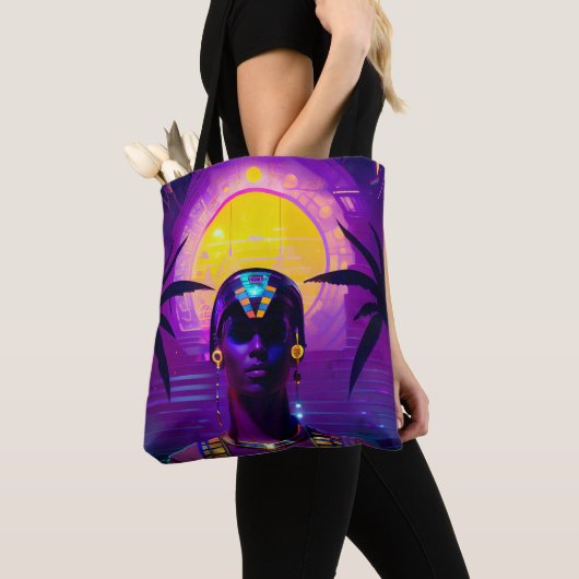 Synthwave Pharaoh Tasche (Von Nahem)