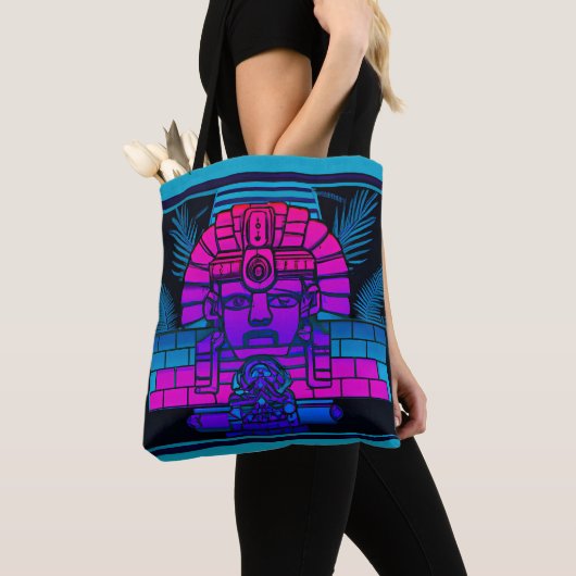Synthwave Pharaoh Tasche (Von Nahem)