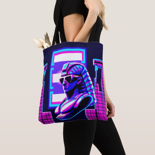 Synthwave Pharaoh Tasche (Von Nahem)