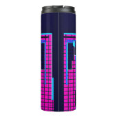 Synthwave Pharaoh Thermosbecher (Rückseite)