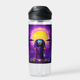 Synthwave Pharaoh Trinkflasche