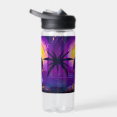 Synthwave Pharaoh Trinkflasche (Rechts)