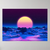 Synthwave-Poster | Retrowave Wall Art Poster (Vorne)