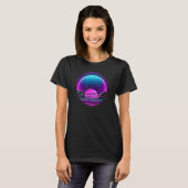 Synthwave-Retrowave-Design T-Shirt (Vorne ganz)