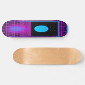 Synthwave Shred Edition 1 Skateboard (Horizontal)