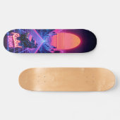 Synthwave Shred Edition 2 Skateboard (Horizontal)