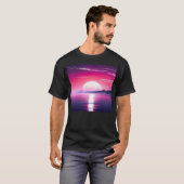 Synthwave Sunset T-Shirt (Vorne ganz)