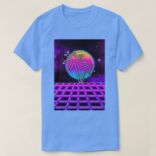 Synthwave T-Shirt (Design vorne)