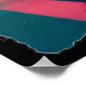 Synthwave-Trend - BMW Classics AI Generated Art 1 Poster (Ecke)