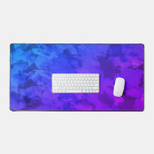 Synthwave XXL-Maus-Pad/Schreibtischmatte Schreibtischunterlage (Tastatur & Maus)