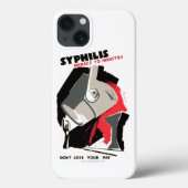 Syphilis ~ Bedrohung der Industrie Case-Mate iPhone Hülle (Rückseite)