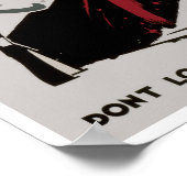 Syphilis ~ Bedrohung der Industrie Poster (Ecke)