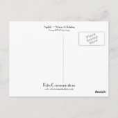 Syphilis ~ Bedrohung der Industrie Postkarte (Rückseite)
