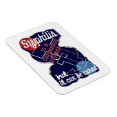 Syphilis ist eine gefährliche Krankheit Magnet (Rechte Seite)