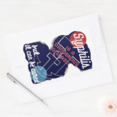 Syphilis ist eine gefährliche Krankheit Rechteckiger Aufkleber (Umschlag)