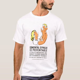 Syphilis ist vermeidbares WPA 1939 T-Shirt