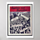 Syphilis und Gonorrhö Poster (Vorne)