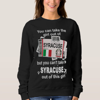 Syracuse Bordkarte Syracuse Mädchen Syracuse Sweatshirt