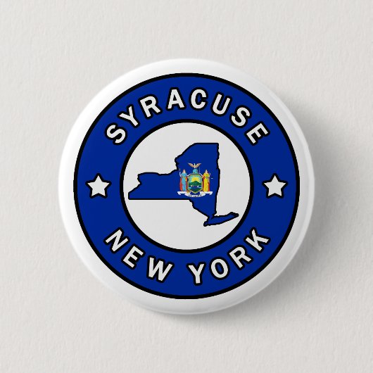 Syracuse New York Button (Vorderseite)