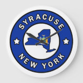 Syracuse New York Große Wanduhr (Vorderseite)