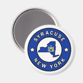 Syracuse New York Magnet (Vorderseite/Rückseite)