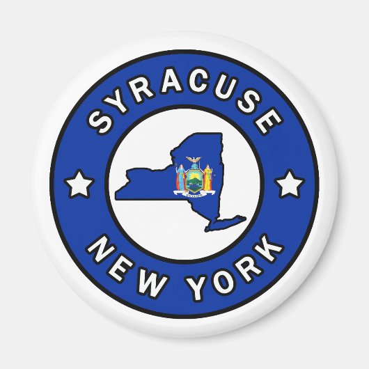 Syracuse New York Magnet (Vorne)