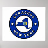 Syracuse New York Poster (Vorne)