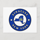 Syracuse New York Postkarte (Vorderseite)