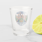 Syracuse New York Schnapsglas (Rückseite)