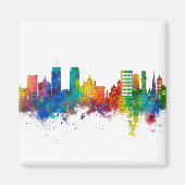 Syracuse New York Skyline Magnet (Vorne)