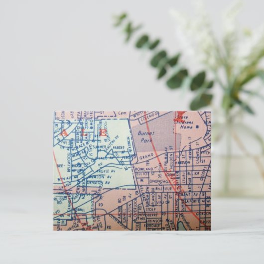 SYRACUSE, NIE Vintage Karte Postkarte (Stehend Vorderseite)