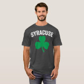 Syracuse St Patricks Day Parade Irish Shamrock T-Shirt (Vorne ganz)