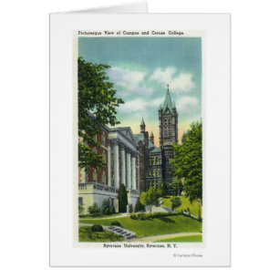 Syracuse U Campus View Shooting Crouse Uni