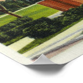 Syracuse U Campus View zeigt Lyman Hall Poster (Ecke)