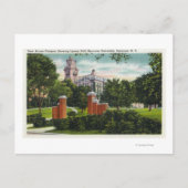 Syracuse U Campus View zeigt Lyman Hall Postkarte (Vorderseite)