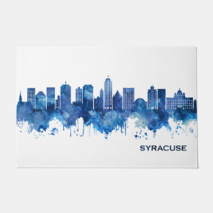 Syracuse USA Skyline Blue Fußmatte
