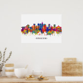 Syracuse USA Skyline Poster (Küche)